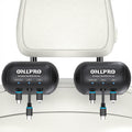 OHLPRO Multi Car Retractable Backseat 3 in 1 Car Charging Station, 2 Pack