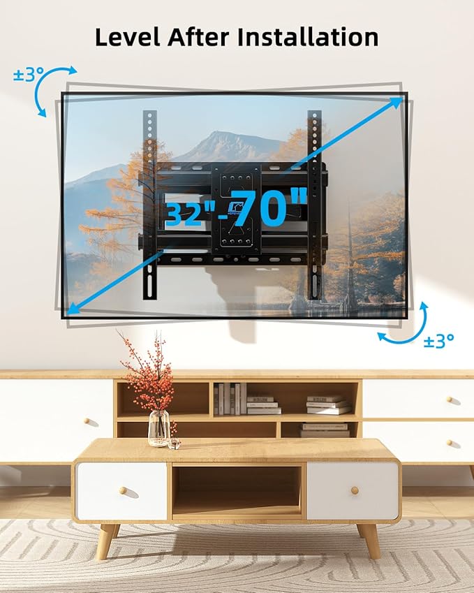 HOME VISION TV Wall Mount for 32-70 Inch TV