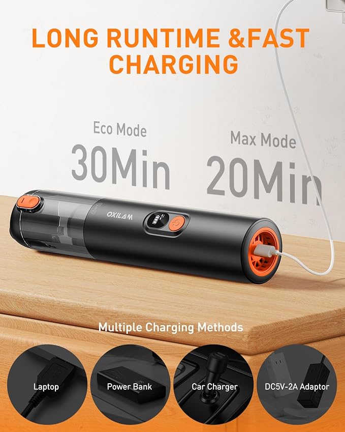 OXILAM Car Vacuum Portable