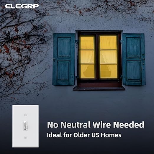 ELEGRP Digital Toggle Dimmer Switch (6 Pack)
