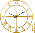 Ohweog Large Wall Clock for Living Room Decor – 40 Inch Silent Non-Ticking