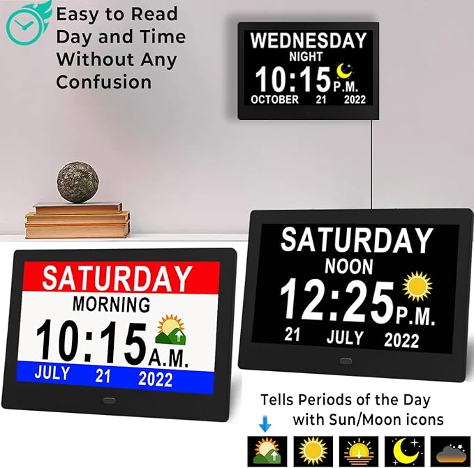 Véfaîî 11.5 Inch Extra Large Digital Clock