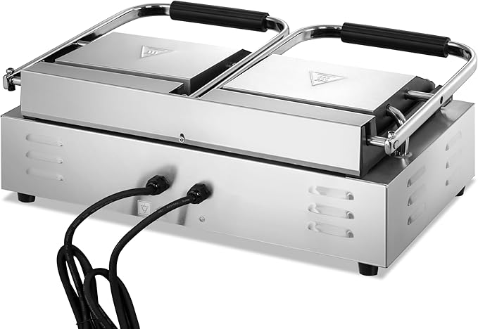 KWS FM-23 3400W Electric Panini Press Maker