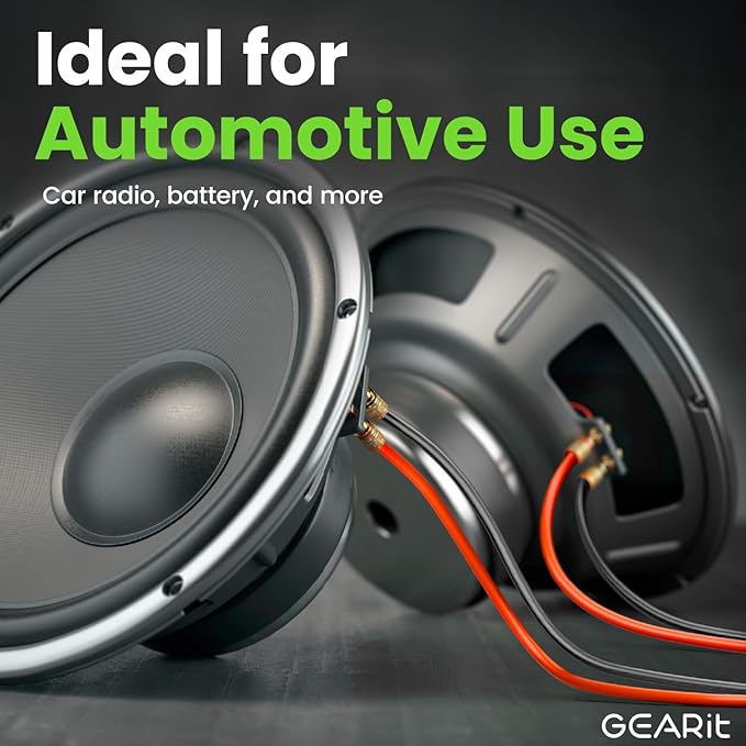GEARit 16 Gauge Wire GPT Automotive Primary Bonded Wire -2 Conductor CCA