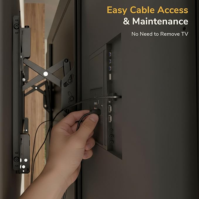 Mount-It! Advanced Extendable Tilt TV Wall Mount