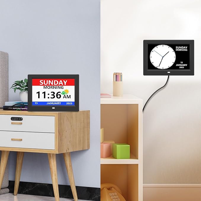 LXBYJKJ 10 Inch Digital Clock