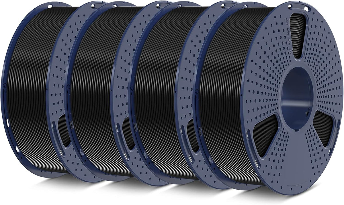 sunlu petg filament 1.75mm,4kg,2 black+2 black shown in use