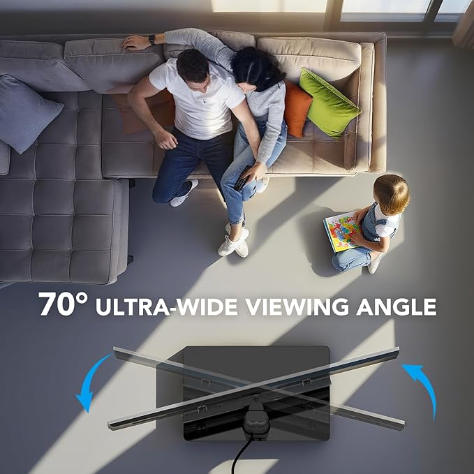 AX WABER Floor TV Stand with Power Outlet, Universal TV Stand Mount