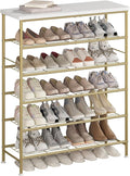 SUOERNUO Shoe Rack Organizer 6 Tier