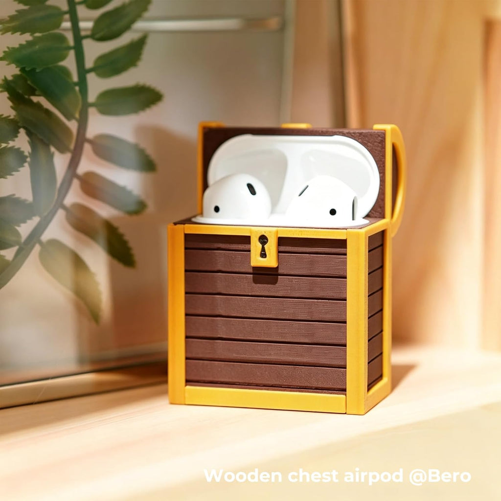 bamboo pla wood 3d printing filament for bambu on a desk or shelf