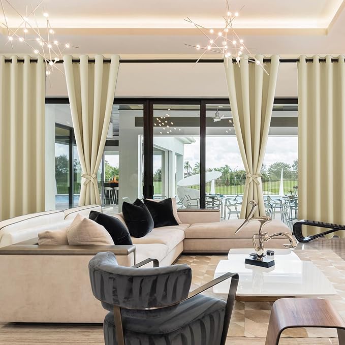 Hiasan Grommet Blackout Curtains