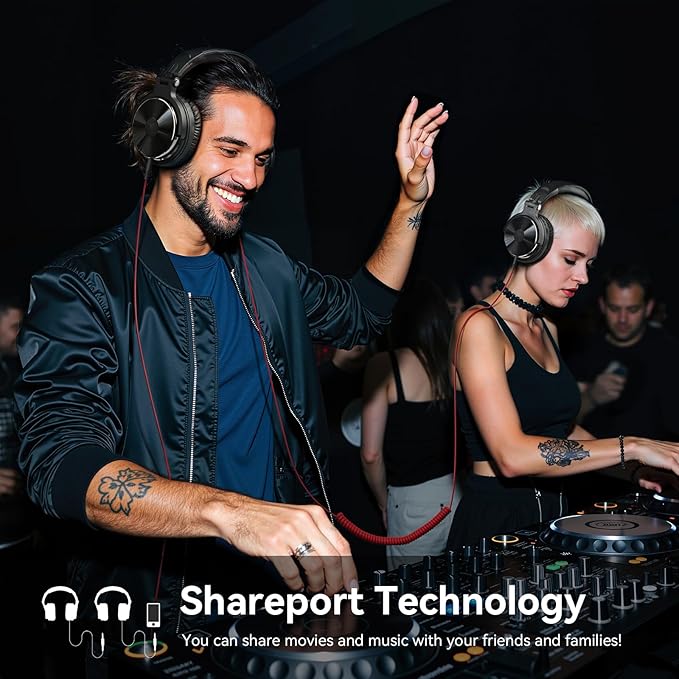 OneOdio Wired Over Ear Headphones Hi-Res Studio Monitor & Mixing DJ Stereo