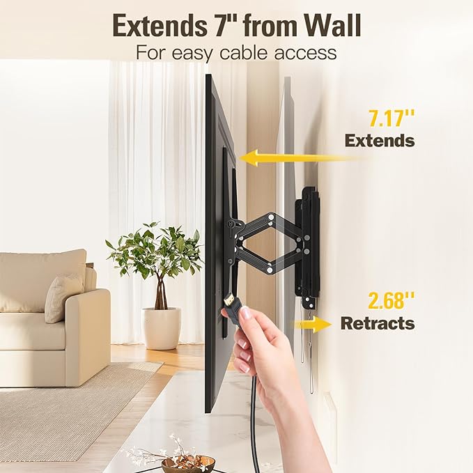 Mounting Dream UL Listed Advanced Tilt TV Wall Mount