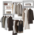 Modular Closet System, Wood Tower Storage