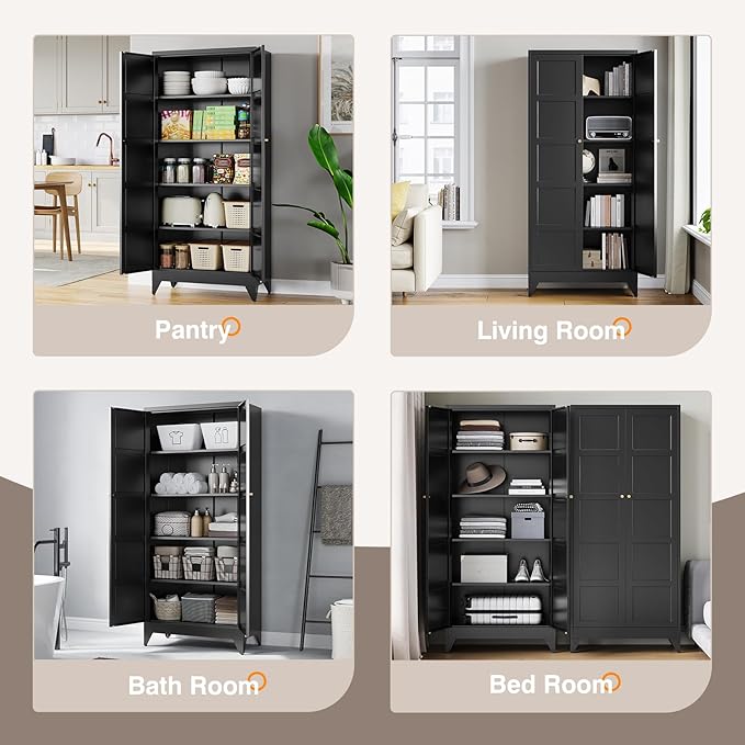 Yizosh Metal Storage Cabinet