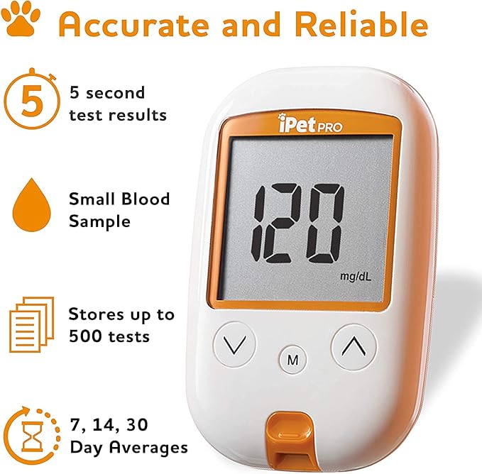 iPet PRO Blood Glucose Test Strips (50 Count)