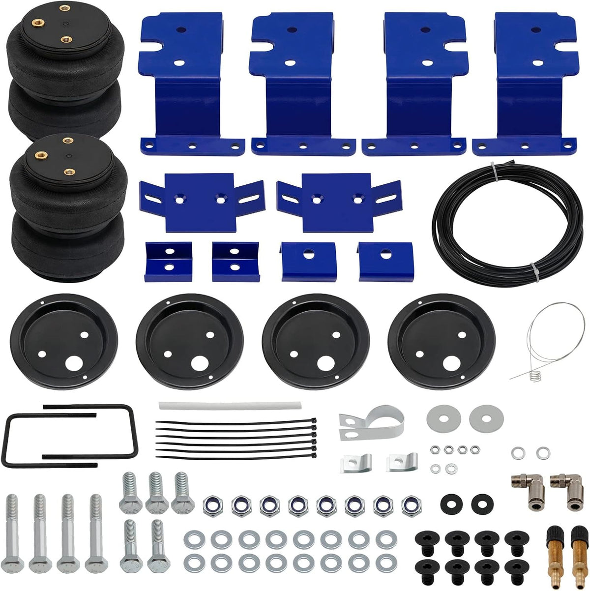 maxpeedingrods air suspension bags kit for chevy silverado, view 9