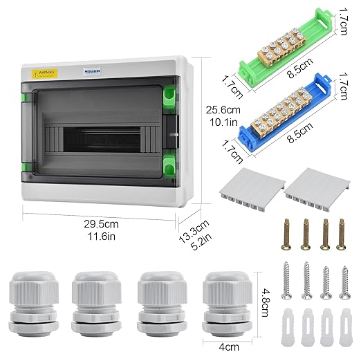 Mollom 12 Way HA Series Power Distribution Box