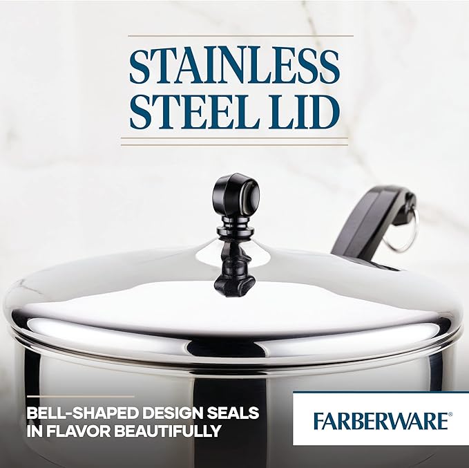Farberware Classic Stainless Steel Fry Lid, Saute Pan