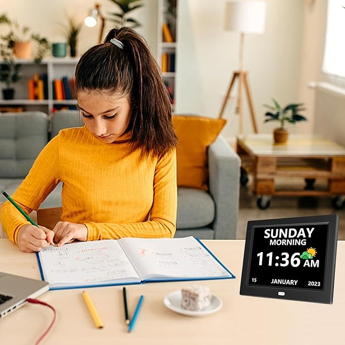 LXBYJKJ 10 Inch Digital Clock