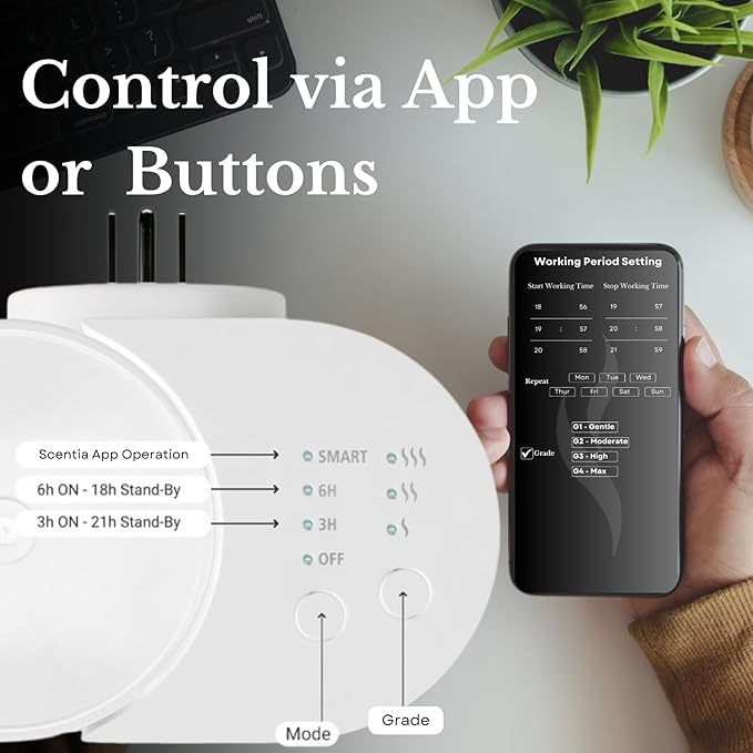 Scentia Waterless Plug-in Scent Diffuser