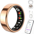 Smart Ring Health Tracker for Women Men, Fitness Ring Gen3 Rosegold,6