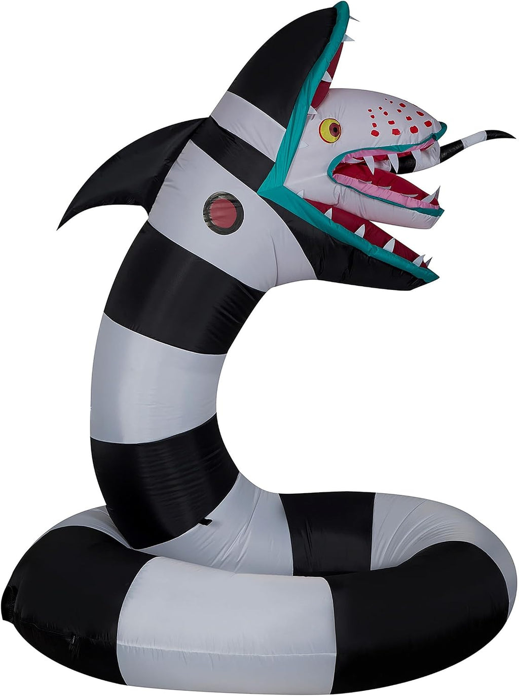Beetlejuice Sandworm 6ft Inflatable Halloween Decoration | Airblown Yard Decoration with LEDs
