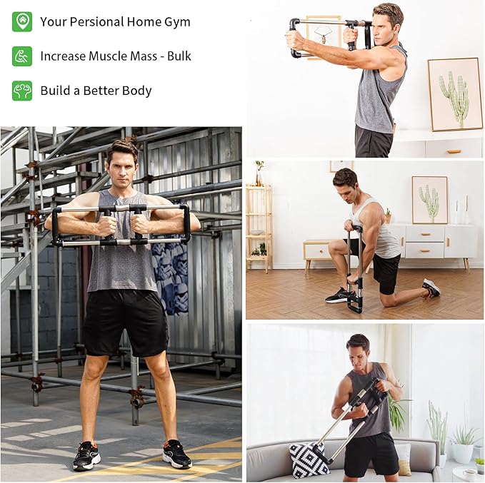 GoFitness Push Down Bar Machine