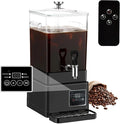 Coffee Urn Commercial Coffee Maker, 10 L 65 Cups, Transparent Electric