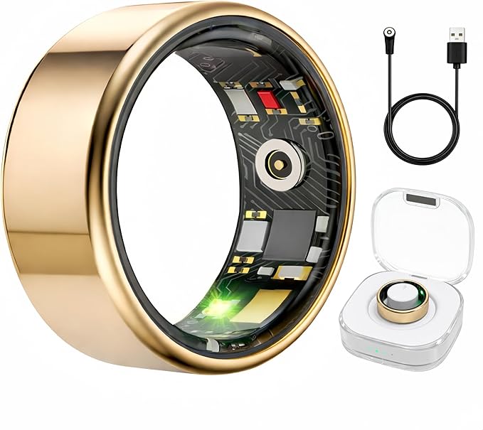 Smart Ring Health & Fitness Tracker