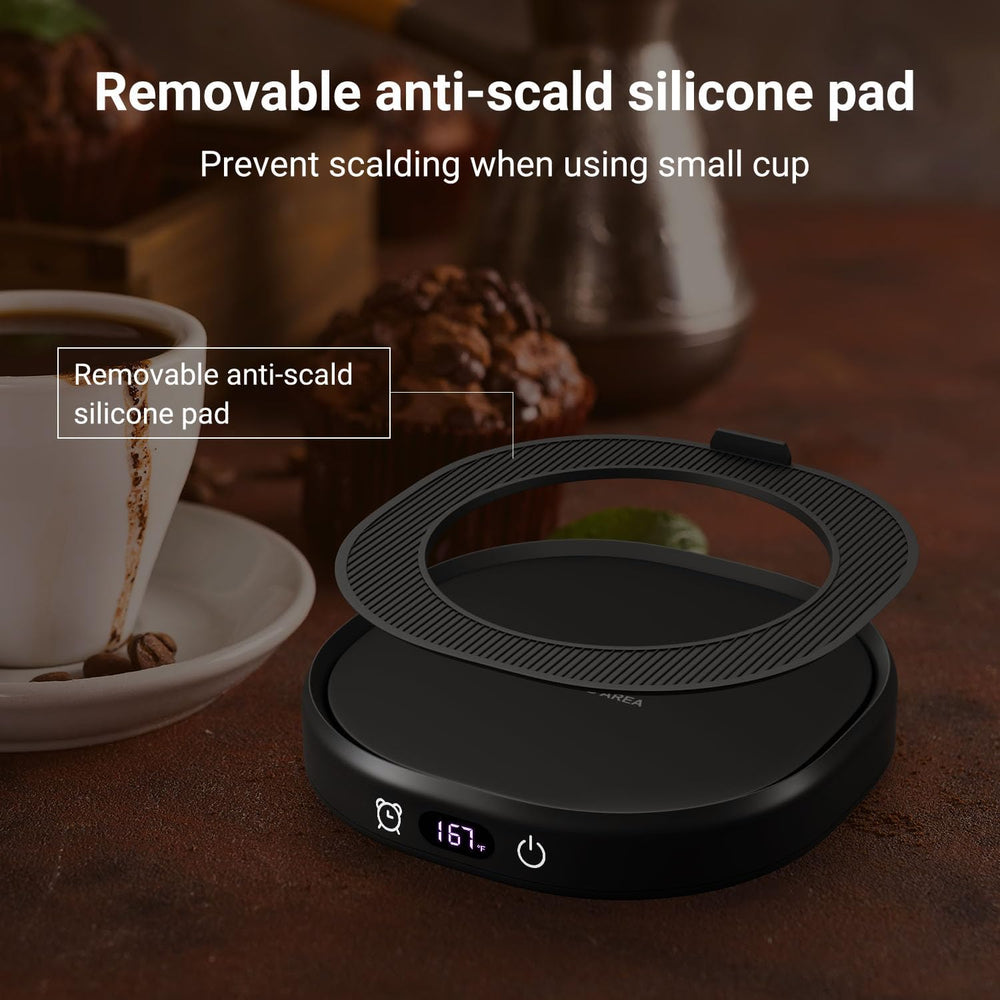Coffee Mug Warmer & You are Awesome Mug Set, Electric Cup Warmer for Desk