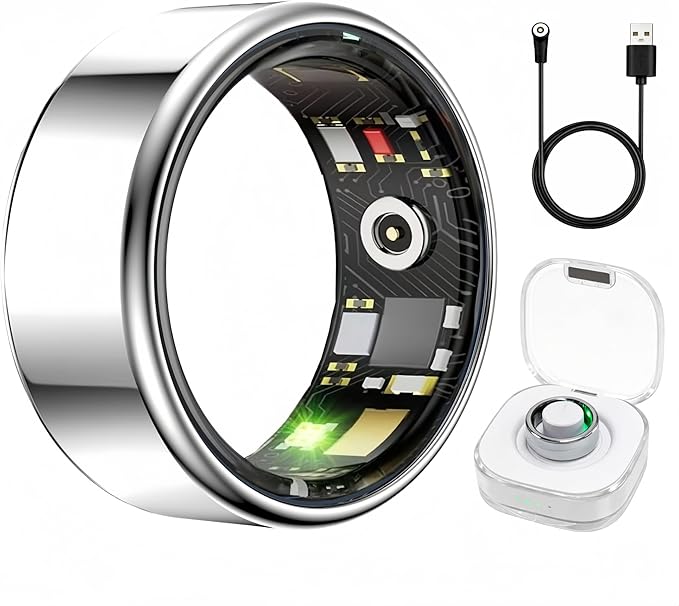 Smart Ring Health & Fitness Tracker