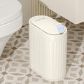MRBIN Small Trash Can for Bathroom, Automatic Touch Less Garbage Bin