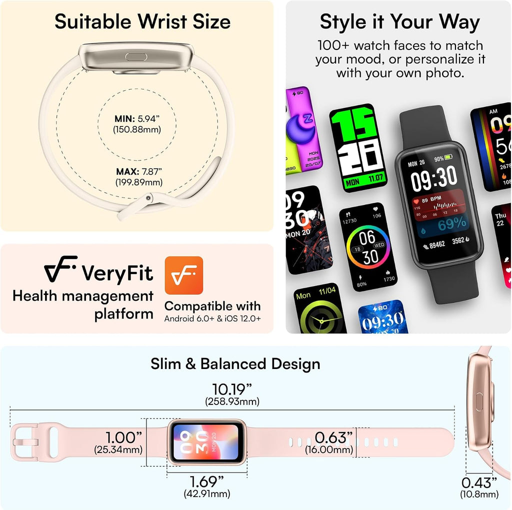 active 3 veryfit fitness tracker smart watch no, package contents