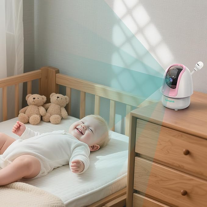 Video Baby Monitor, 2000ft Long Range, Enhanced Signal Stability, No WiFi