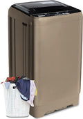 Anukis Fully Automatic Washing Machine, 13 lbs Capacity Compact Laundry Washer