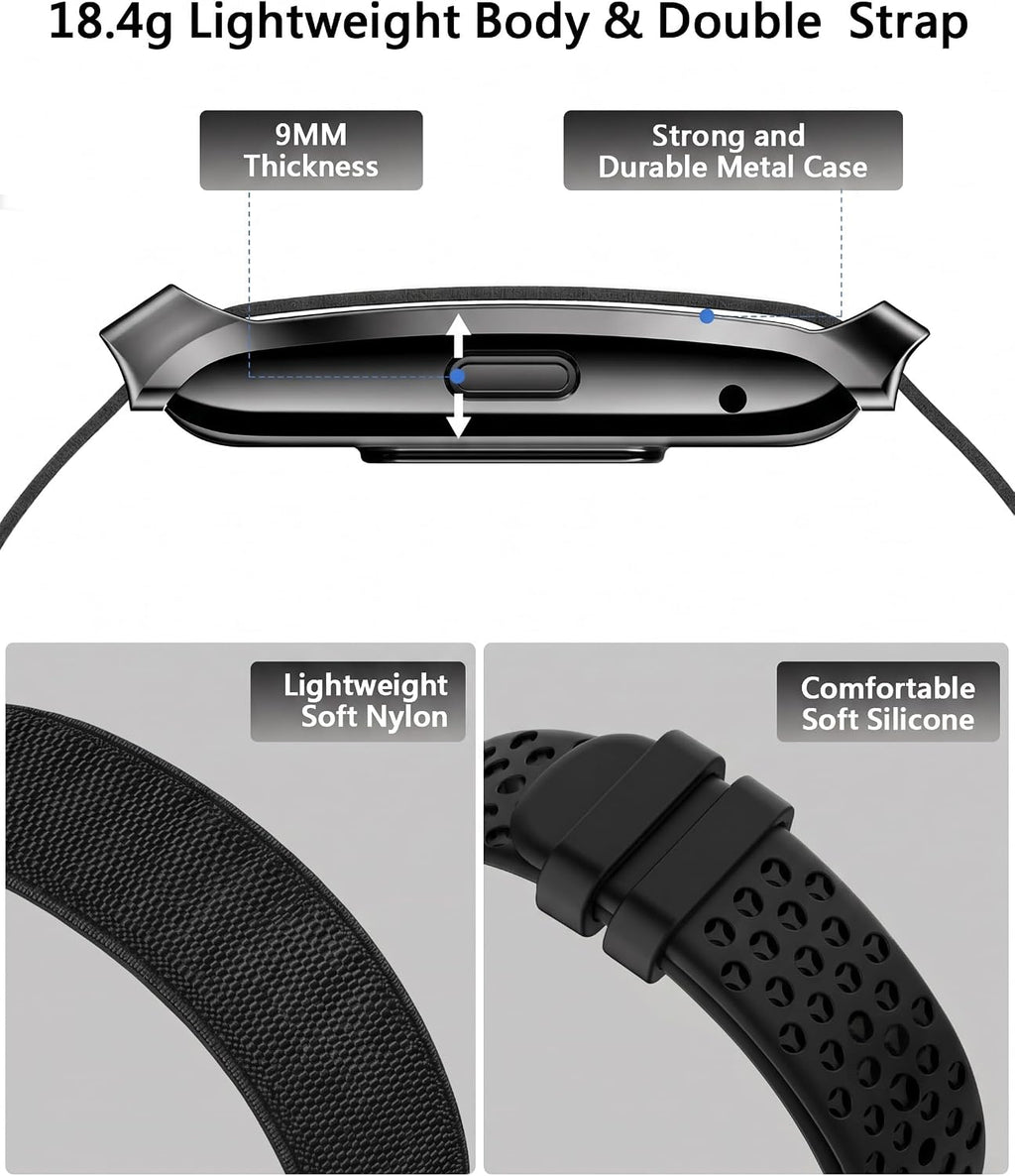 souyie smart bracelet for men women, 24/7 health on a desk or shelf