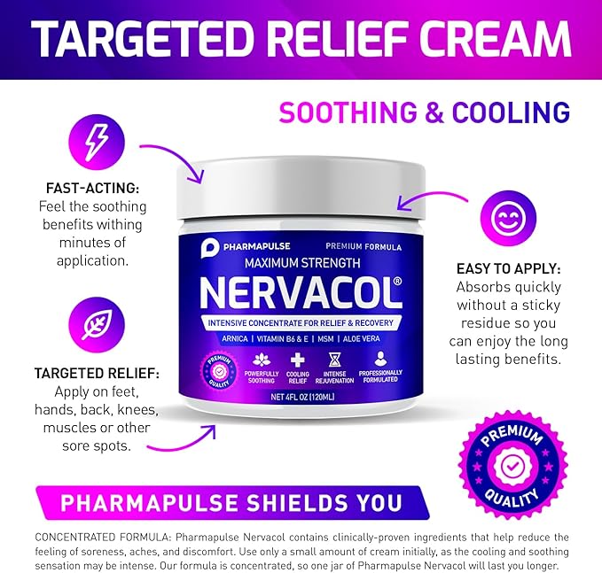 Pharmapulse Neuropathy Nerve Therapy & Relief Cream