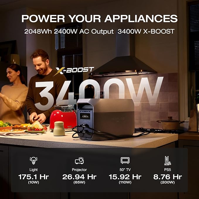 EF ECOFLOW Portable Power Station DELTA 3 MAX