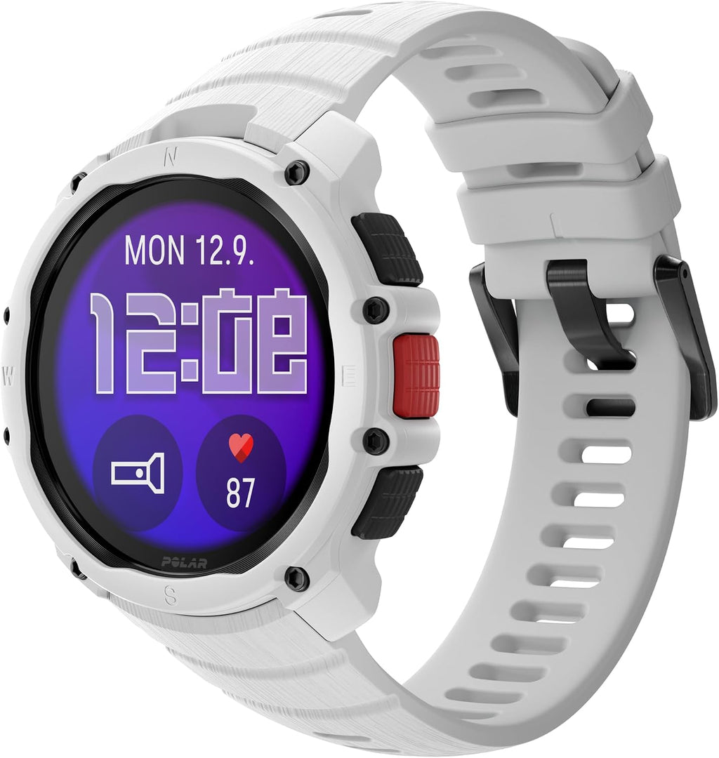 Polar Street X – GPS Running Sports Watch – Rugged Waterproof – 170+ Sport Profiles – 10 Day Battery – AMOLED Display – Wrist Based Heart Rate Monitor – Built-in Flashlight
