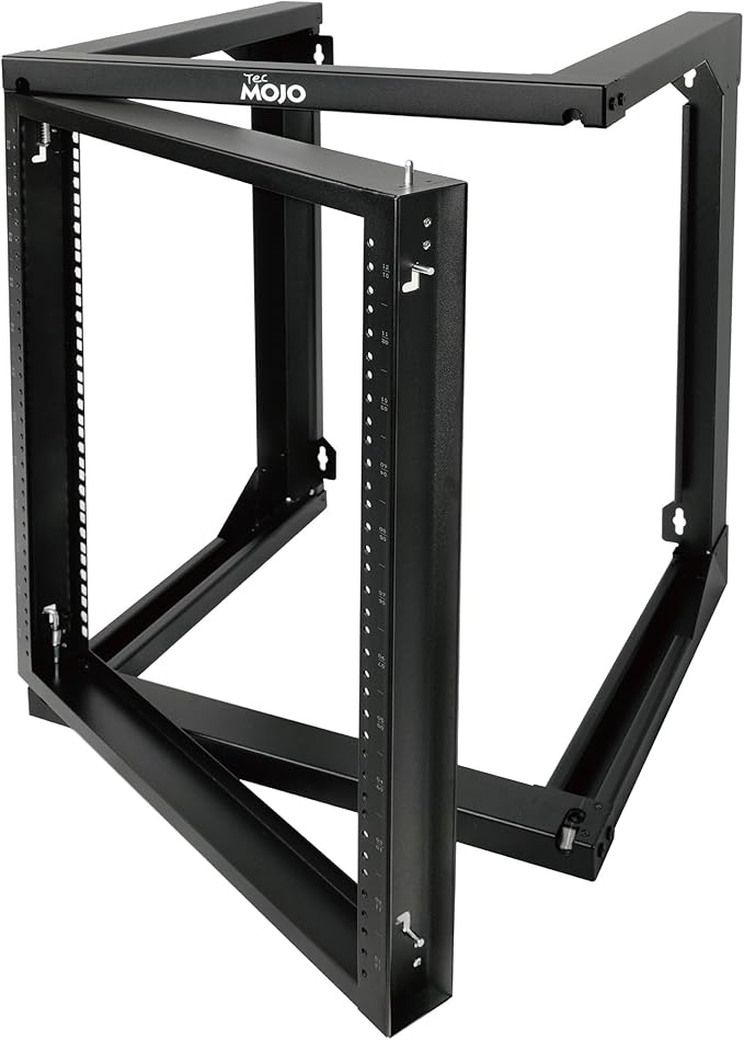 Tecmojo 12U Wall Mount Server Rack, Open Frame Network Rack