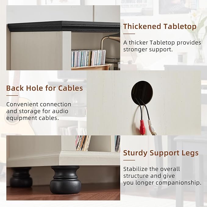 Joaxswe Record Player Stand