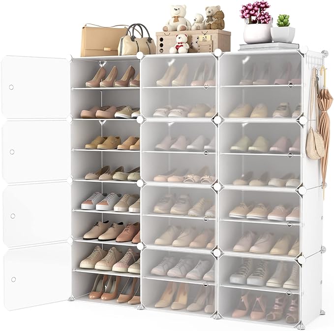 Portable Shoe Rack Organizer (48 Pairs)