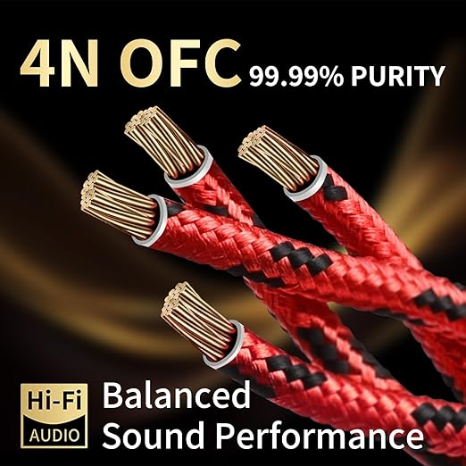 12 AWG 2Pack Audiophile Speaker Cable – Speaker Wire