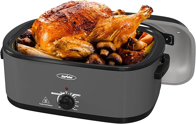 Sunvivi Roaster Oven, Electric Roaster Oven