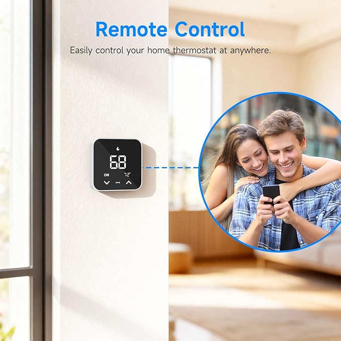 Smart Thermostat for House, WiFi Thermostat Compatible