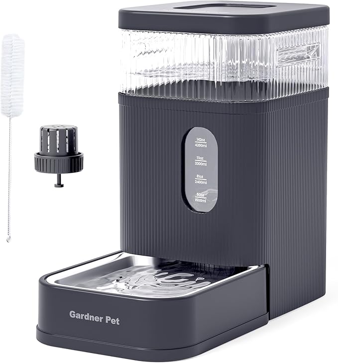 Gardner Pet 2.2 Gallon Automatic Dog Water Bowl Dispenser 8.5L Gravity Water