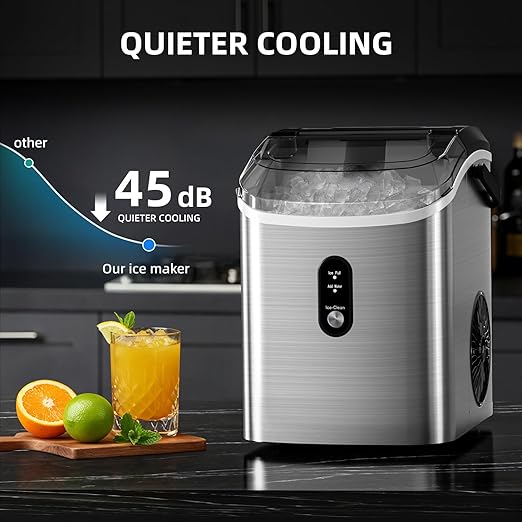 Antarctic Star Nugget Ice Maker Countertop