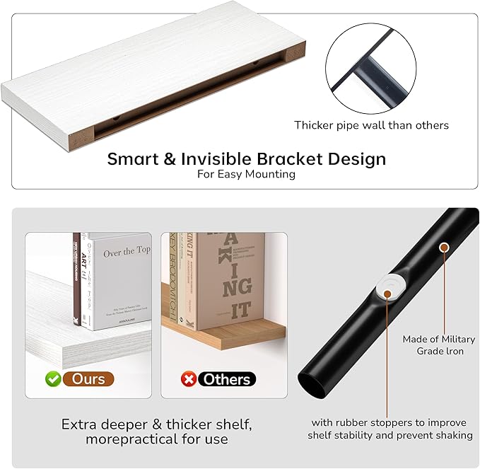Floating Shelves (2 Pack)