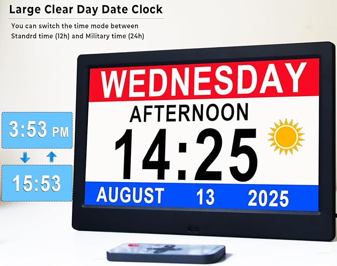 Véfaîî 11.5 Inch Extra Large Digital Clock